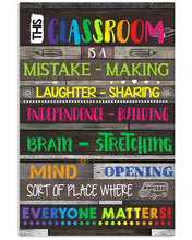 Load image into Gallery viewer, This Classroom Is A Mistake Making Laughter Sharing Vertical Poster
