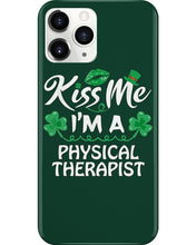 Load image into Gallery viewer, Physical Therapist Green Lip Shamrock St. Patrick's Day Color Changing Mug Phone case

