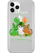 Load image into Gallery viewer, Lovely Cat And Balloons Happy St Patrick's Day Gift For Cat Lovers Phone case
