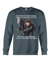 Load image into Gallery viewer, Nacido En Noviembre Tome Una Prueba De Ad Birthday Gift Sweatshirt
