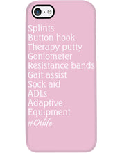 Load image into Gallery viewer, Splints Button Hook Therapy Putty Goniometer Resistance Bands Phone case
