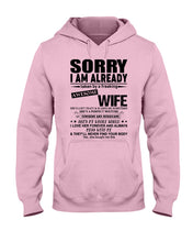 Load image into Gallery viewer, She's My Whole World Gift For Husband Hoodie
