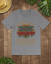 Load image into Gallery viewer, Sing Me A Song Dragonfly Retro Vintage Guys Tee
