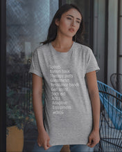 Load image into Gallery viewer, Splints Button Hook Therapy Putty Goniometer Resistance Bands Guys Tee
