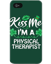 Load image into Gallery viewer, Physical Therapist Green Lip Shamrock St. Patrick's Day Color Changing Mug Phone case
