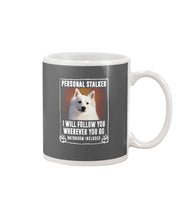 Load image into Gallery viewer, American Eskimo Personal Stalker St. Patrick's Day Printed Mug Mug
