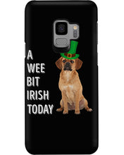 Load image into Gallery viewer, Puggle Irish Today Dog Lovers St. Patrick's Day Printed Mug Phone case
