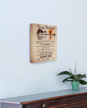 Load image into Gallery viewer, Falling In Love With You Was Beyond My Control Gift For Husband Matte Canvas
