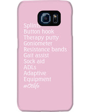 Load image into Gallery viewer, Splints Button Hook Therapy Putty Goniometer Resistance Bands Phone case
