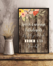 Load image into Gallery viewer, SLP Stay With You Through Thick And Thin Flower Vertical Poster

