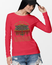 Load image into Gallery viewer, Sing Me A Song Dragonfly Retro Vintage Unisex Long Sleeve

