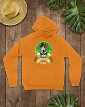 Load image into Gallery viewer, Bull Terrier With Beer Celebrate St Patrick's Day Gift For Dog Lovers Hoodie
