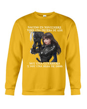 Load image into Gallery viewer, Nacido En Noviembre Tome Una Prueba De Ad Birthday Gift Sweatshirt
