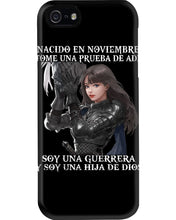 Load image into Gallery viewer, Nacido En Noviembre Tome Una Prueba De Ad Birthday Gift Phone case
