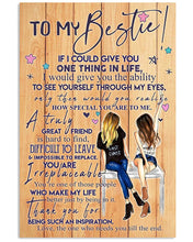 Load image into Gallery viewer, Gift For Bestie How Special You Are To Me Vertical Poster
