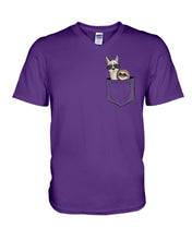 Load image into Gallery viewer, Cool Llama And Sloth In Pocket Meaningful Gift Guys V-Neck
