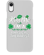Load image into Gallery viewer, Physical Therapist Green Lip Shamrock St. Patrick's Day Color Changing Mug Phone case
