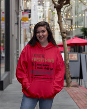 Load image into Gallery viewer, Gift For Grandpa I Know Everything If I Don't Know I Make Stuff Up Hoodie
