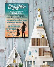 Load image into Gallery viewer, The Energy Of My Soul Mom Gift For Daughter Vertical Poster

