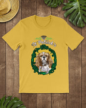 Load image into Gallery viewer, Cavalier Mirror Happy St Patrick's Day Gift For Dog Lovers Guys Tee
