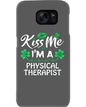 Load image into Gallery viewer, Physical Therapist Green Lip Shamrock St. Patrick's Day Color Changing Mug Phone case
