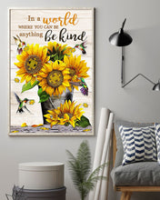 Load image into Gallery viewer, Autism Awareness You Can Be Anything Be Kind Vertical Poster
