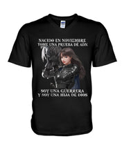 Load image into Gallery viewer, Nacido En Noviembre Tome Una Prueba De Ad Birthday Gift Guys V-Neck
