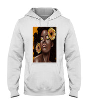 Load image into Gallery viewer, Black Girl With Sunflower On Head Gift Hoodie
