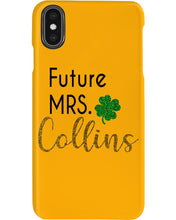 Load image into Gallery viewer, Shamrock Future Mrs Collins St Patrick's Day Phone case
