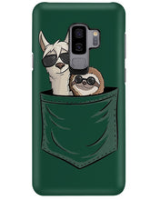 Load image into Gallery viewer, Cool Llama And Sloth In Pocket Meaningful Gift Phone case
