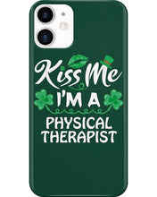 Load image into Gallery viewer, Physical Therapist Green Lip Shamrock St. Patrick's Day Color Changing Mug Phone case
