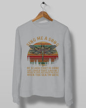 Load image into Gallery viewer, Sing Me A Song Dragonfly Retro Vintage Sweatshirt
