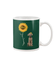 Load image into Gallery viewer, Weimaraner Mimi Sunshine Dog Lovers St. Patrick's Day Printed Mug Mug
