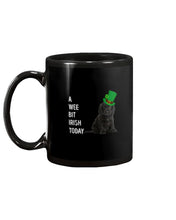 Load image into Gallery viewer, Black Cocker Spaniel Irish Today Green St. Patrick's Day Printed Mug Mug
