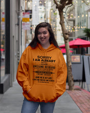 Load image into Gallery viewer, A Freaking Awesome Husband Is My Life Hoodie
