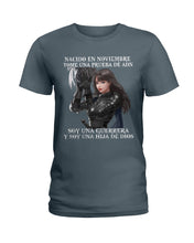Load image into Gallery viewer, Nacido En Noviembre Tome Una Prueba De Ad Birthday Gift Ladies Tee
