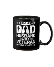 Load image into Gallery viewer, I'm A Dad Husband And A Veteran Gift For Family Mug
