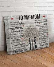 Load image into Gallery viewer, Son Gift For Mom When I Was Feeling Low Matte Canvas
