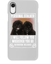 Load image into Gallery viewer, Black Pooshi Black Shipoo Personal Stalker St. Patrick's Day Printed Mug Phone case
