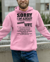 Load image into Gallery viewer, She's My Whole World Gift For Husband Hoodie
