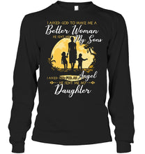 Load image into Gallery viewer, I Asked God To Make Me A Better Woman Unisex Long Sleeve
