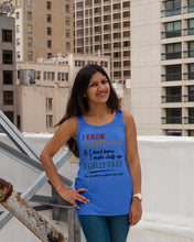 Load image into Gallery viewer, Gift For Grandpa I Know Everything If I Don't Know I Make Stuff Up Ladies Flowy Tank

