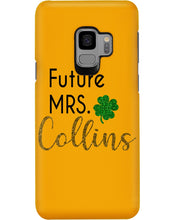 Load image into Gallery viewer, Shamrock Future Mrs Collins St Patrick's Day Phone case
