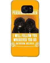 Load image into Gallery viewer, Black Pooshi Black Shipoo Personal Stalker St. Patrick's Day Printed Mug Phone case
