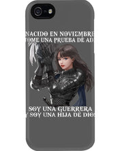 Load image into Gallery viewer, Nacido En Noviembre Tome Una Prueba De Ad Birthday Gift Phone case
