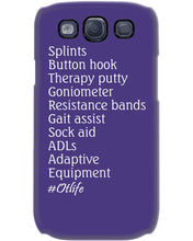 Load image into Gallery viewer, Splints Button Hook Therapy Putty Goniometer Resistance Bands Phone case
