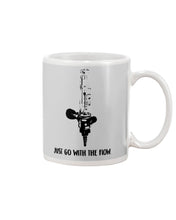 Load image into Gallery viewer, Just Go With The Flow Black And White Special Gift For Men Mug

