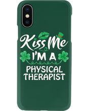 Load image into Gallery viewer, Physical Therapist Green Lip Shamrock St. Patrick's Day Color Changing Mug Phone case
