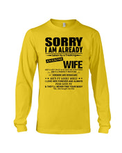 Load image into Gallery viewer, She's My Whole World Gift For Husband Unisex Long Sleeve
