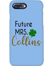 Load image into Gallery viewer, Shamrock Future Mrs Collins St Patrick's Day Phone case
